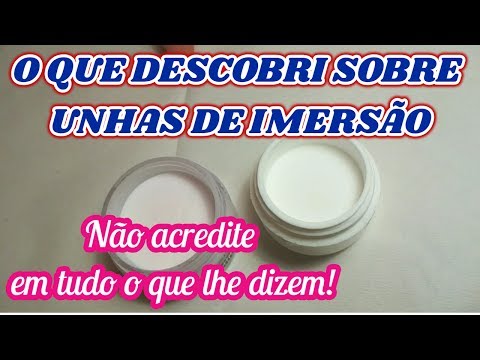 Vídeo: O que são unhas de imersão a quente?