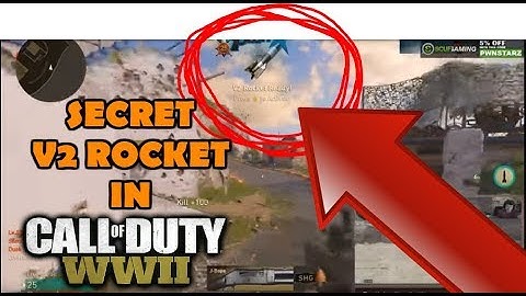 SECRET NUKE IN COD WW2 CONFIRMED!!! V2 ROCKET WW2 KILLSTREAK (Call of Duty: World War 2)