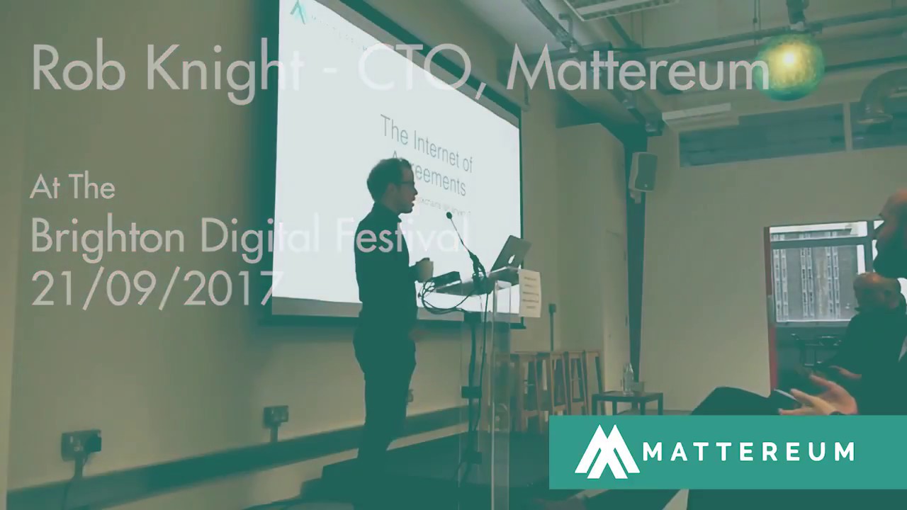 Mattereum and business on the blockchain I Rob Knight
