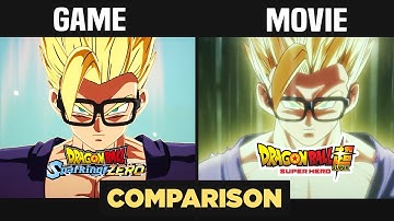 Sparking! Zero vs. Super Hero Movie (Side by Side) Animation Comparison (Super Hero - DLC 1)