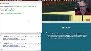 Python Video 6 - User input Content