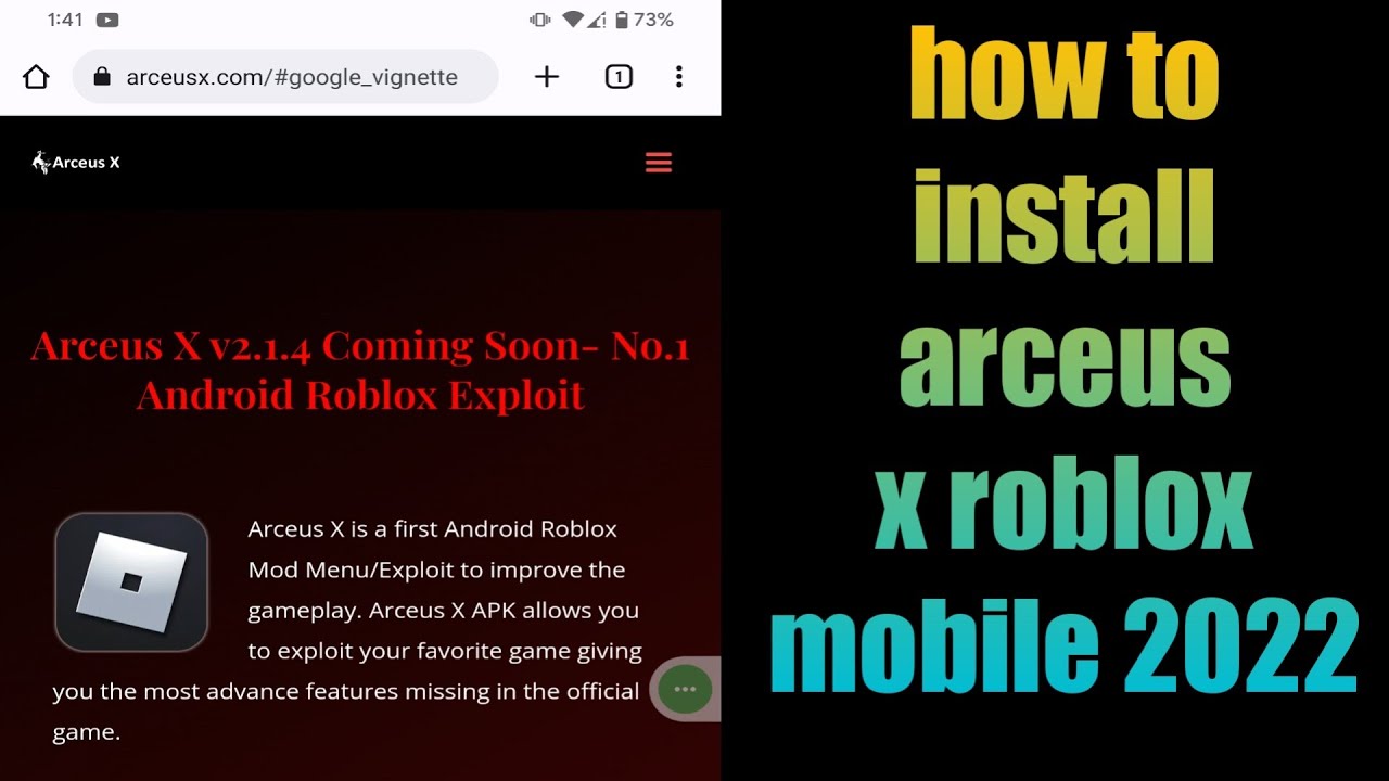 how to install arceus x roblox mobile | how to download Arceus x roblox ...