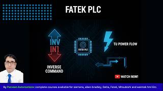 how can use INV command and INV coil  and TU and TD contact