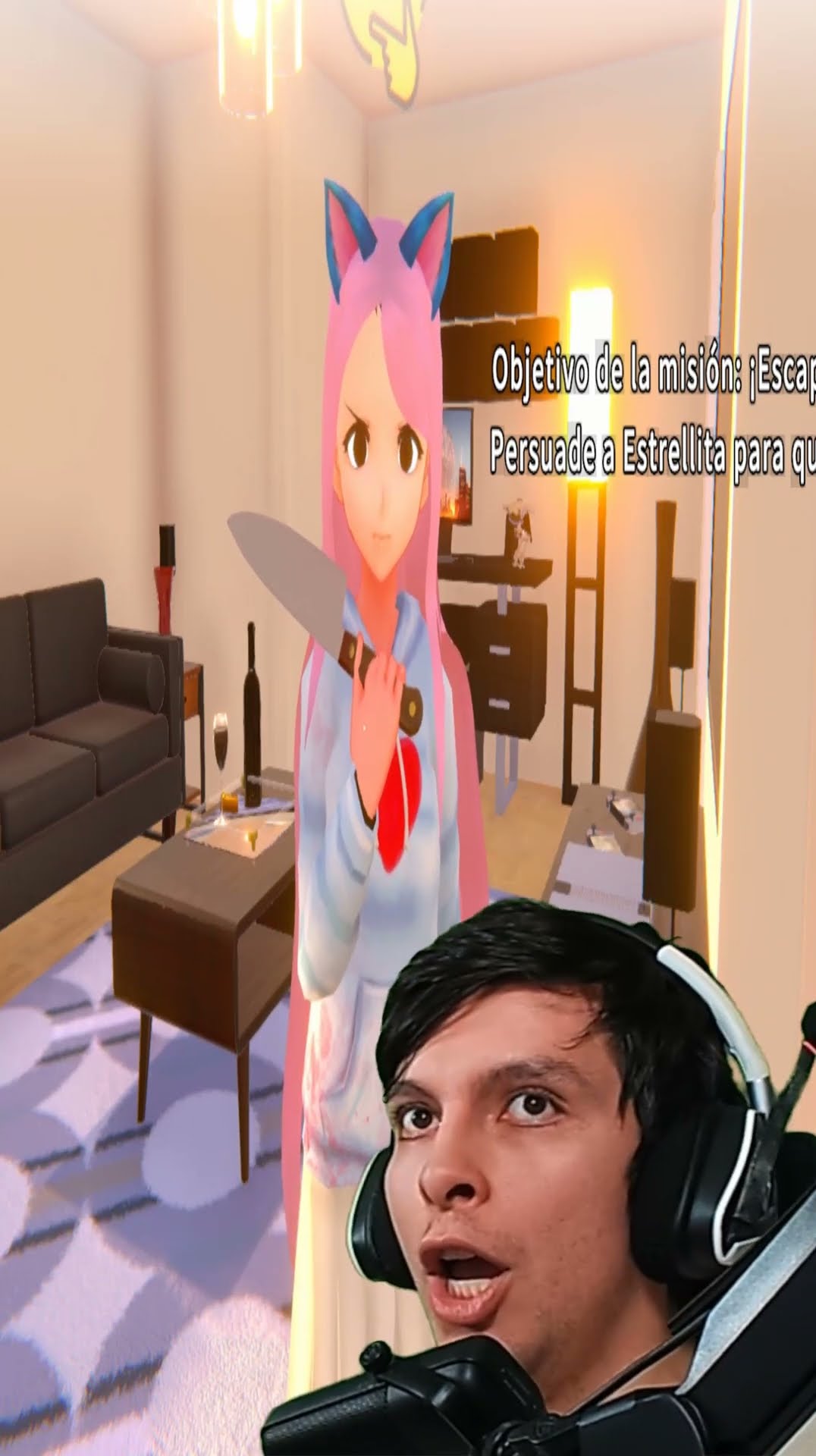 UNA YANDERE ME HA SECUESTRADO #degoboom #shorts