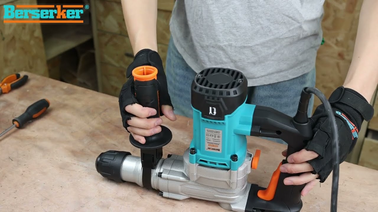 How to replace carbon brushes and lubricants for rotary hammer (BSK-26FA) Maintenance Guide