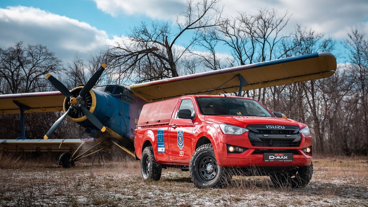 ISUZU D-Max N60 - vatrogasno vozilo Sektora za vanredne situacije