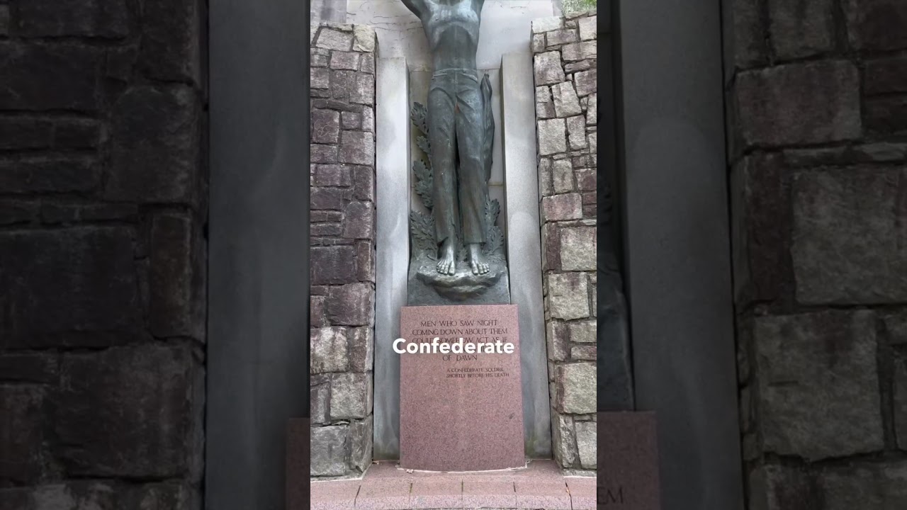 The largest confederate monument in the world, Stone Mountain