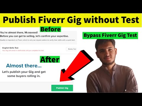 How to Publish Fiverr Gig without Test 2022 Live Demo New Trick In Hindi/Urdu