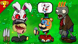 Plant Vs Zombies Fnaf Version Vanny Pea Pvz Fnaf Pak