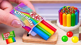 Delicious KITKAT Cake 🌈 The Most Colorful & Delicious Creation Ever