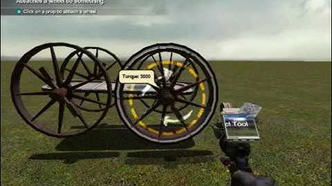 How to make a Basic Gmod Car.