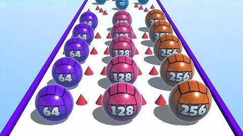 Ball Merge 2048🟠🎱💸 Android Max levels!! All levels gameplay Android, iOS new update