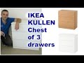 Ikea KULLEN Chest of drawers assembly Ikea KULLEN Chest of drawers assembly
