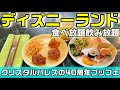 ディズニーランド 1人でクリスタルパレスの40周年ブッフェ！