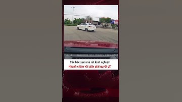 Các bác xem mà rút kinh nghiệm #giaothong  #laixeantoan #vanhoagiaothong #antoangiaothong