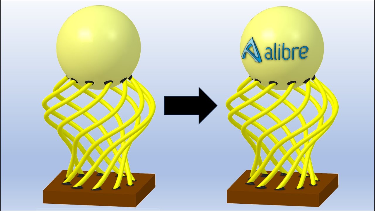 Add Your Logo to a Part in Alibre!