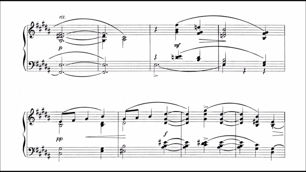 Lili Boulanger - Trois morceaux pour piano (audio + sheet music)