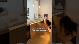 triple checking everything right before closing day 🤨 #realestate