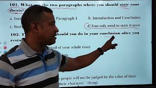 #مهارات الكتابة للصف الثالث الثانوي (جزء 5) ليلة الامتحان - Writing Skills (Part 5)