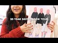 20 YEAR SKETCHBOOK TOUR - fashion illustration