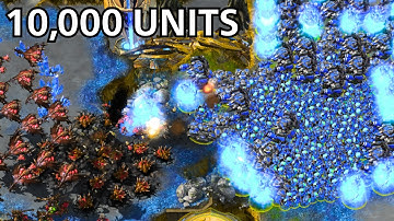 1 Zerg Grandmaster vs 10 ELITE A.I. (WORLD RECORD)