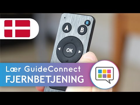 Lær GuideConnect - Fjernbetjening