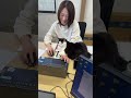 会社猫ふくの日常😸部下の監視に忙しくて管理職も楽ではありません😤#株式会社日章 #会社猫 #管理職