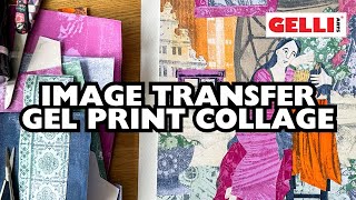 Gelli Arts® Image Transfer Collage by Marsha Valk