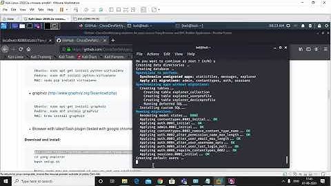 Troubleshooting/Installation Yang-explorer server not running / no module name graphviz.