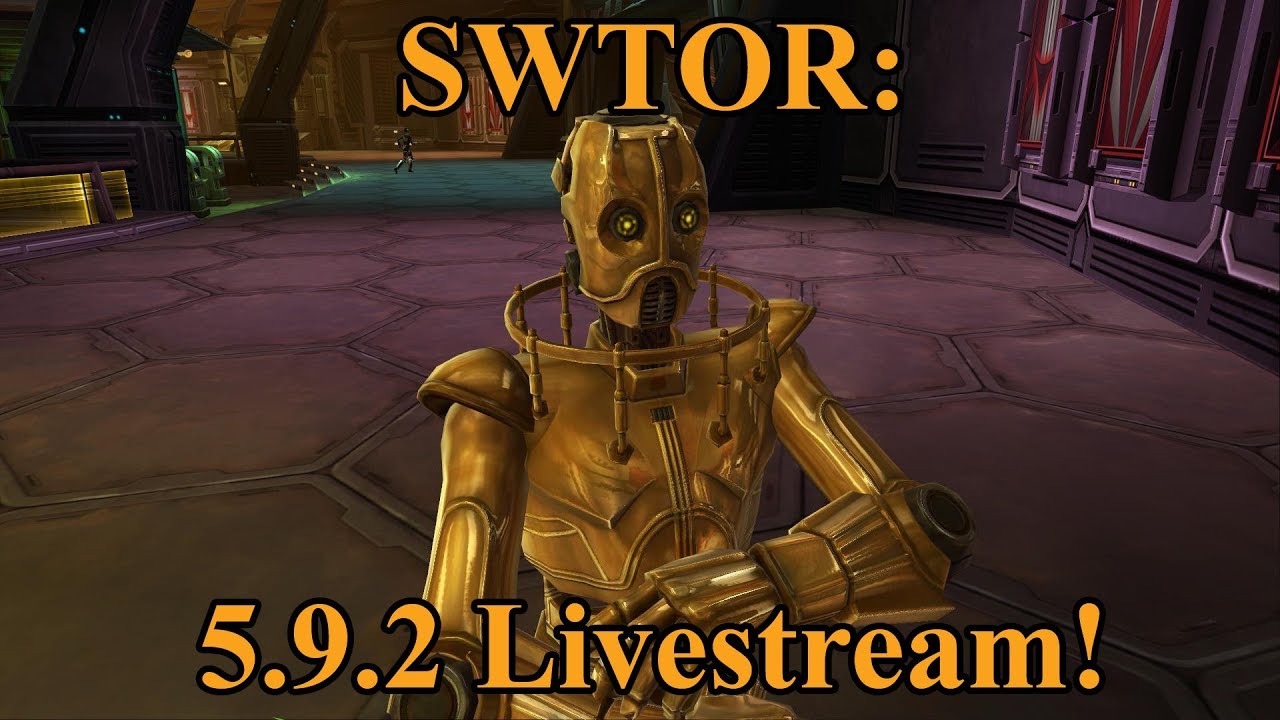 SWTOR: Game Update 5.9.2 Livestream Overview!