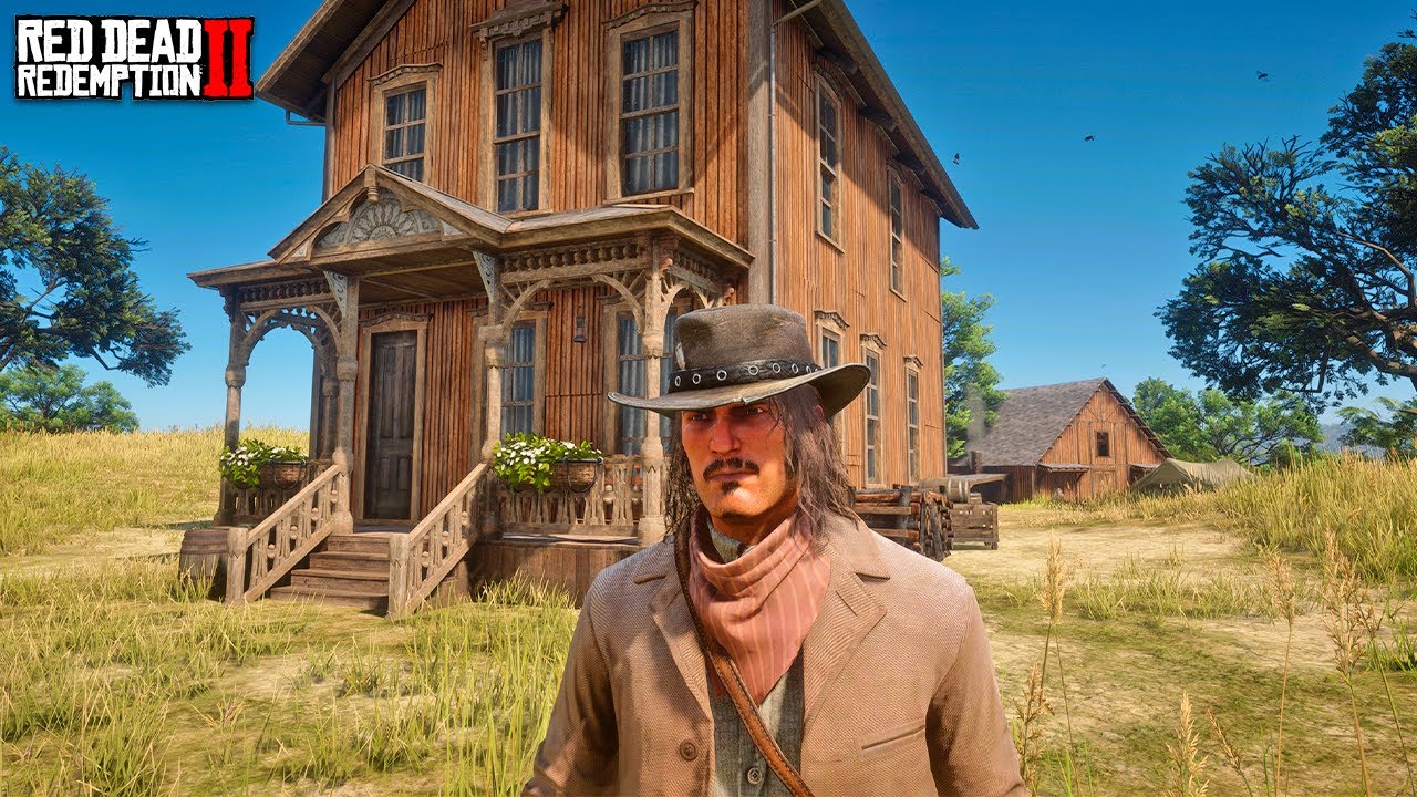 Worthington Ranch Rdr2 Warthington Ranch de RDR1 Restaurado em RDR2 - YouTube