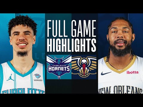 HORNETS at PELICANS 