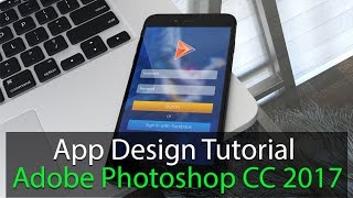 App design tutorial Photoshop screenshot 1