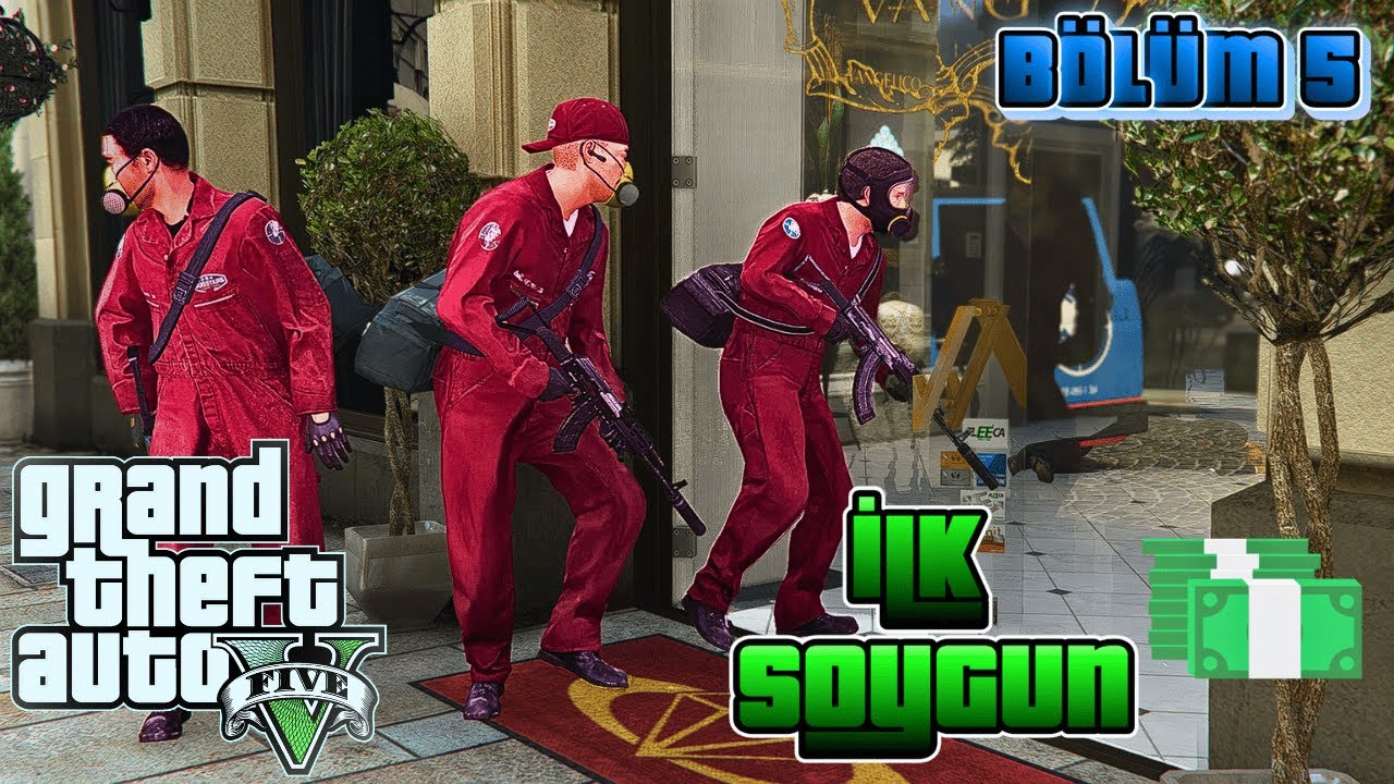 Mücevher Soygunu! - GTA 5 Enhanced | Bölüm #5