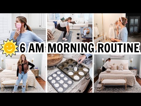 6 AM MORNING ROUTINE | MORNING ROUTINE MOM OF 2 SCHOOL DAY