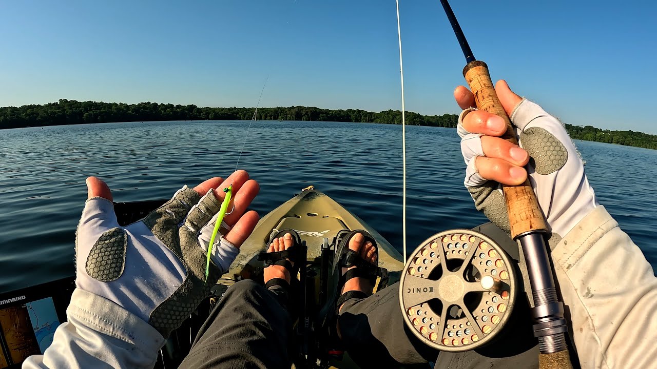 Kayak Bass Fishing – Rodman Reservoir (With A Fly Rod?)