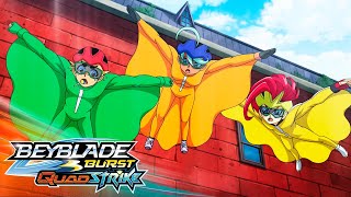 Valt Has Exciting News Beyblade Burst Quadstrike Ep8 Official Clip