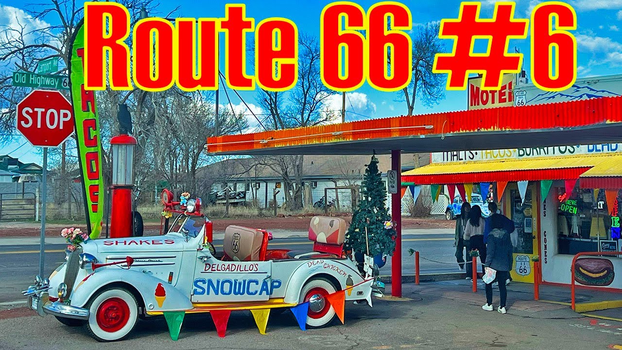 Historic Route 66 Twin Arrows - Kingman Arizona