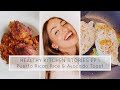 WHAT I EAT | REZEPTE ZUM ABNEHMEN | HEALTHY KITCHEN STORIES EP 1 | 1500 KCAL | PIA TAMINA