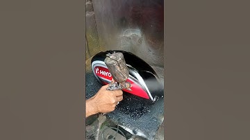 appling clear coat on tank #short #shorts #viral #lacquer #clearcoat(1)