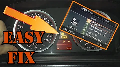 Microfilter service light FIX - BMW E60 E61 E63 E64 E65