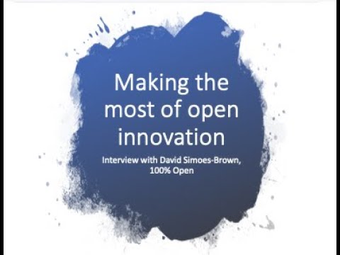 Making the most of open innovation - YouTube