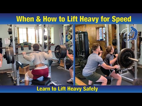 Faster Sprint Times - How to LIFT HEAVY to Reach Top Speed