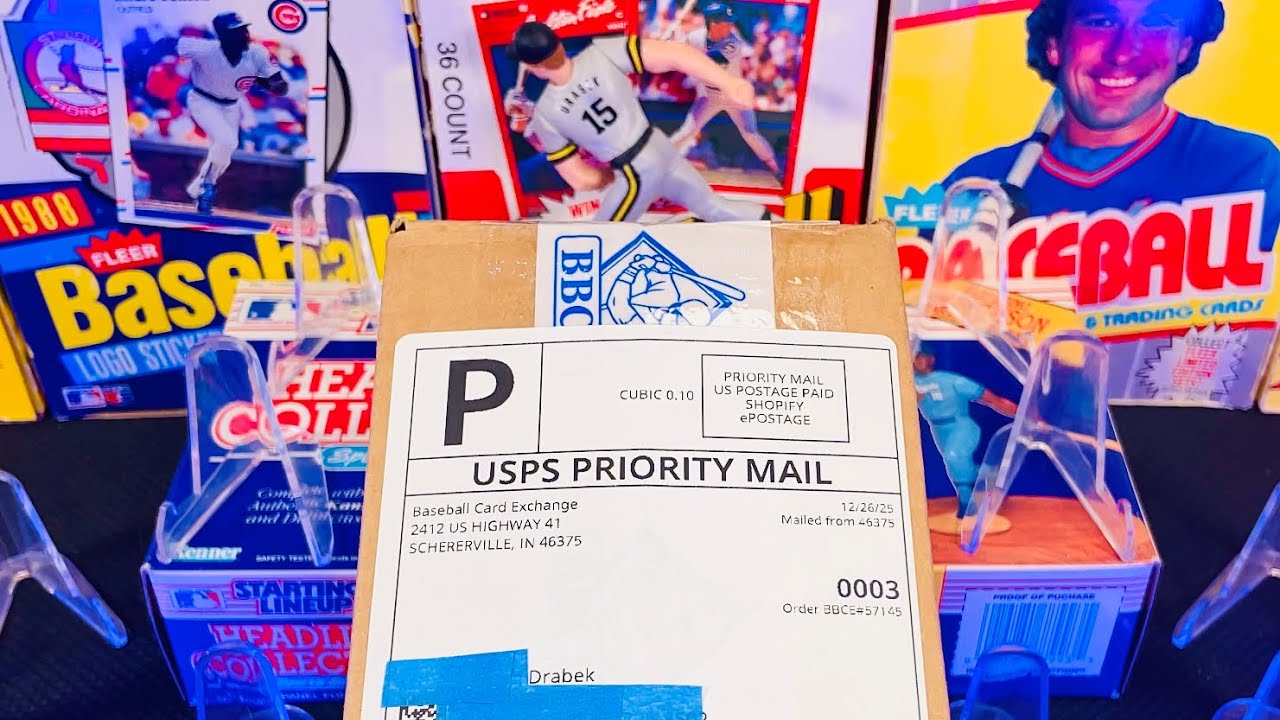 BBCE MAIL DAY! Opening EVERY WAX PACK IN THIS BOX! (IS THIS STILL JUNK WAX?)