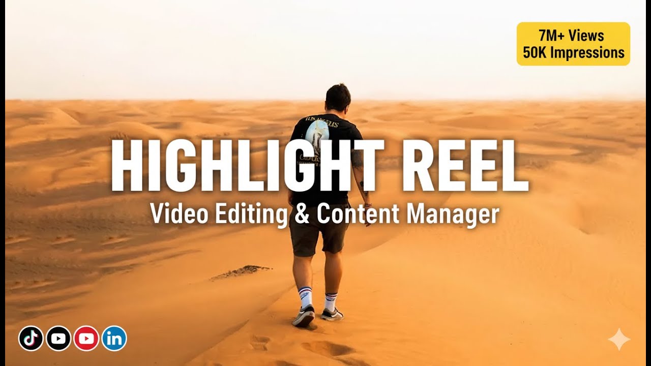 Highlight Reel - Peter Steidel | Video Editing & Content Management