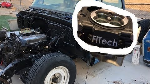 UNBOXING FITECH AND INSTALLATION | EFI CONVERSION ON 1972 C10 SBC