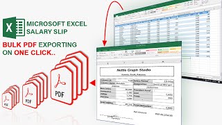 Generate Salary Slip PDF with VBA Macros | 2nd Session Exporting
