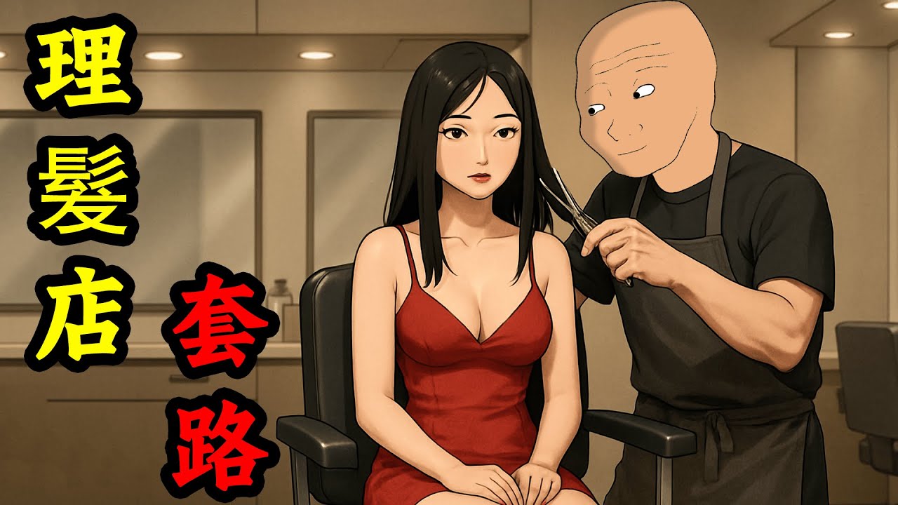 髮型師的一生 | 揭秘理髮店常見套路 | wojak | 動畫 | 理髮師 | 髮型設計師 | 工作 | 底層 | 現實