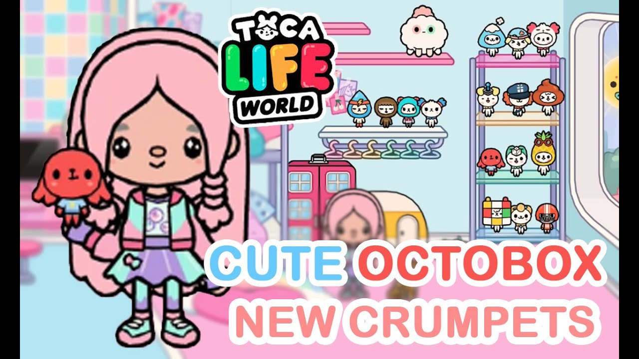 Toca Life World : New Secret Crumpets in Bop City - Cute Octobox 😍 ...