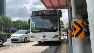 [TTS/WHITE ROJAK/UNEDITED] SG1041M on Service 871 - Mercedes Benz O530 Citaro